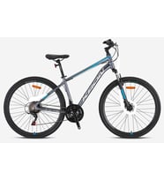 Kron TX 75 Trekking V-Fren 28" Jant 17' Kadro 21 Vites Dağ Bisikleti Mat Gri Siyah Mavi