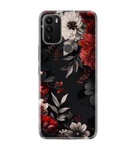 GM 21 Plus Kılıf HD Resim Baskılı Non Flowers StKd -001