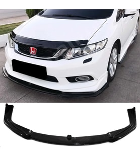 Honda Civic Fb7 Modulo Ön Lip Parlak Siyah Plastik Ön Ek Karlık 2012 2013 2014 2015 2016 karlık+bodykit+ek
