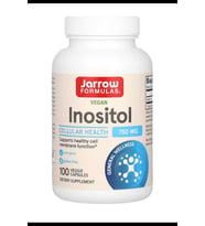 Jarrow Formulas, Vegan Inositol, 750 mg, 100 Veggie Capsules.3943 (Renksiz)