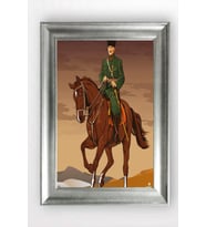 Gümüş Çerçeveli Atatürk Tablo a858