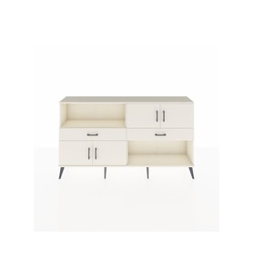 Arges Konsol 3 Raflı 2 Çekmeceli 4 Kapaklı 176x30x99 Aytaşı-Aytaşı