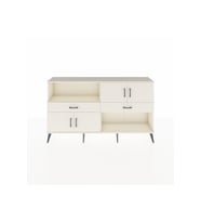 Arges Konsol 3 Raflı 2 Çekmeceli 4 Kapaklı 176x30x99 Aytaşı-Aytaşı