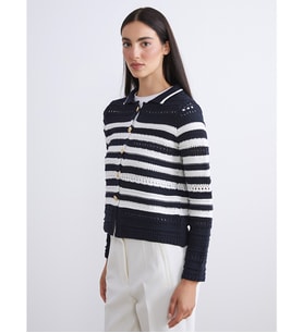 LCW Modest Lacivert Hırka