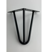 Lüx Metal Çok Amaçlı Ayak, Koltuk, Tv Ünitesi, Robot Süpürgeye Uygun 20 cm (Siyah)