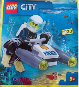 LEGO City 952208 Carl Confidential's Diving Scooter