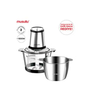 Musullu Rondo Doğrayıcı 3 Lt 6 Bıçaklı Msl-1222-3