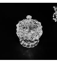 CAM ŞEKERLİK HELEZON DESENLİ 11x8.5 cm