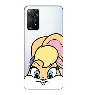 Redmi Note 12 Pro 4G Uyumlu Lola Bunny Desenli Şeffaf Telefon Kılıfı