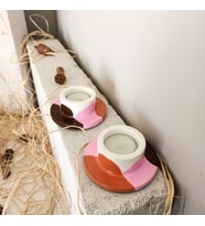 DEKORATİF 2'Lİ TEALIGHT MUMLUK