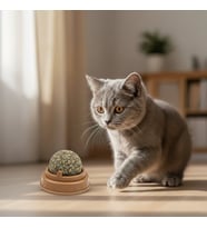 Runaway Kedi Nanesi Oyun Topu Doğal Rahatlama ve Oyun