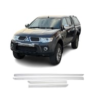 Mitsubishi L200 Krom Yan Kapı Çıtası 2006-2015 Arası Paslanmaz Çelik