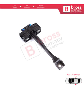 Audi Q5 SQ5 8R 2008-2018 Porsche Macan 95B 2014-2019 8R0839249F İçin Arka Sağ veya Sol Kapı Gergisi