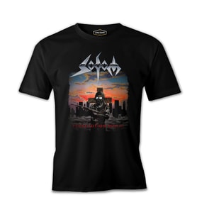Sodom - Persecution Mania Siyah Erkek Tshirt