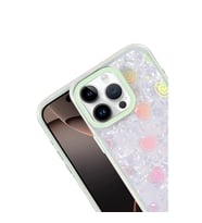 İphone 14 Lumi Desenli Kapak - Yeşil