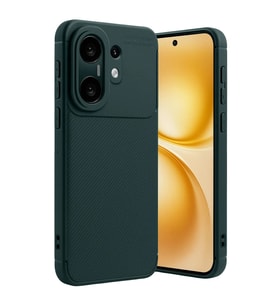 Vivo X200 Fe Auto Focus Karbon Kapak - Koyu Yeşil