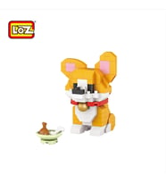 160 Parça Mikro Bloklar Corgi Köpek 10+ Yaş