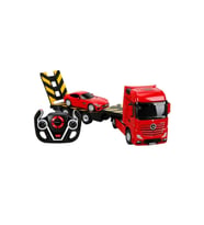 R/c Uzaktan Kumandalı Mercedes Actros Tır + Amg Gt Araba 10889 Kırmızı