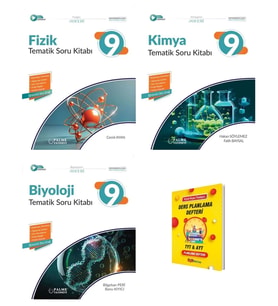 9. Sınıf 2025 Fizik Kimya ve Biyoloji Tematik Soru Kitabı