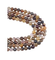 8 MM Pietersite Taşı Dizi - DZ4003 (Kahverengi Açık)
