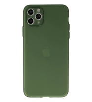 Newface Apple iPhone 11 Pro Max Kılıf Puma Silikon - Yeşil