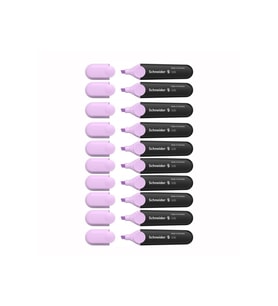 Schneider Fosforlu Kalem Job Pastel Lavanta 1-4,5 MM (10 Lu Paket)