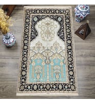 Dijital Baskılı, Yıkanabilir, Yumuşak Dokulu Çocuk ve Yetişkin SECCADE 65x115 cm  S-DOT-sc12