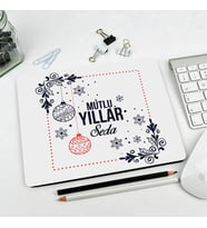 Kişiye Özel Yılbaşına Özel Hediyelik Mouse Pad