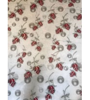 polset Şeffaf Desenli Masa Örtüsü 80cm X 120cm 1.8mm Pvc Masa Örtüsü Koruyucu (Çok Renkli)