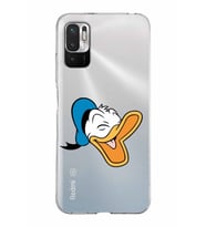 Xiaomi Redmi Note 10 5G Uyumlu Kapak Donald Duck Tasarımlı Şeffaf Silikon Kılıf