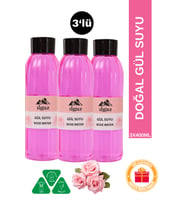 Klasik Gül Suyu 3'lü Eko Paket 400 Ml - Ferahlatıcı ve Canlandırıcı Bakım
