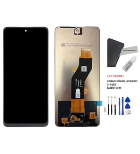 Tkgz - Tecno Spark 20c Lcd Dokunmatik Ekran BG7n,BG7 Servis + B-7000 + TAMİR SETİ