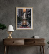 Manzara Wallpaper 2 Metal Poster Metal Tablo Metal Üzerine Baskılı Metal Poster Ev Duvar Dekorasyon