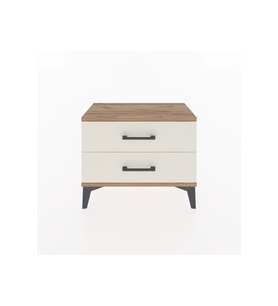 Arges Komodin 2 Çekmeceli 60x30x48 Çam-Aytaşı