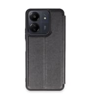 Xiaomi Redmi 13c Kılıf Flip Cover - Siyah