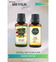 Tutti Frutti + Kavun ( Oda Kokusu Aroma Terapi Buhurdanlık / Difüzör Yağı ) Set 2 Adet x 30 ML