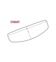 Raleri Pinlock Üniversal Kask Buğu Önleyici Standart Boy (buğu Camı)