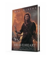 DEFTER FİLM AFİŞLERİ SERİSİ 14x10 ÇİZGİLİ DEFTER / BRAVEHEART