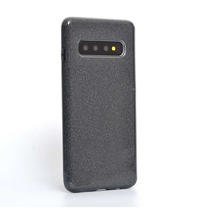 Samsung Galaxy S10 Uyumlu Kılıf Zore Shining Silikon (Mavi)