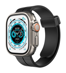 Apple Watch 38mm Kr412 Elegance Stylısh Kordon (SAAT DEĞİLDİR) - Siyah