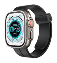 Apple Watch 38mm Kr412 Elegance Stylısh Kordon (SAAT DEĞİLDİR) - Siyah
