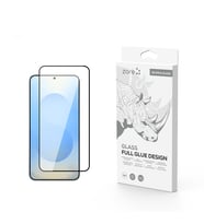 Samsung Galaxy S25 Gerçek 9H Dirençli Rika Ekran Koruyucu Kırılmaz Cam (Siyah)