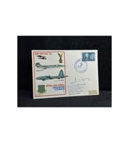 1973 İngiltere Kraliyet Hava Kuvvetleri RAFAİR TATTOO 73 ROYAL AİR FORCE FDC ISLAK İMZALI Limite