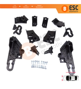 Seat Leon MK4 KL1 KL8 2020-On 5FA998225 5FA998226 İçin Sol Sağ Ön Far Tamir Seti