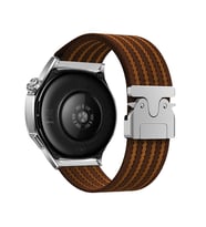 Honor Magic 2 46mm 22mm Kordon Kelebek Klipsli Naylon Kumaş Hasır Örgülü 133 (KAHVE)