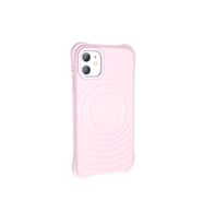 Apple iPhone 11 Uyumlu M-safe Şarj Özellikli Airbagli Mat Görünümlü Zore Hepi Kapak (Açık Pembe)