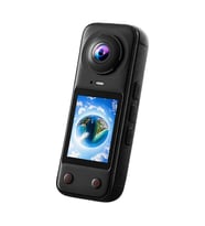 X5 Pro 360 Derece Aksiyon Kamera 4K Çift Lensli 2 x 200° Geniş Açı IPS Ekranlı Panoramik