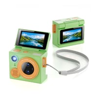 G13 Pro Mini Kamera 1080P Çift Lens Döner Ekranlı Kompakt Dijital Fotoğraf Makinesi Selfie