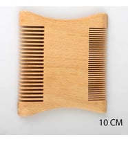AHŞAP TARAK ÇİFT TARAFLI KARE 10 CM TRK10-1