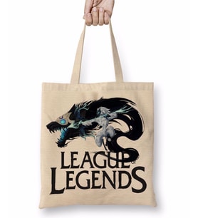 League Of Legends Kindred Bez Çanta Uzun Saplı